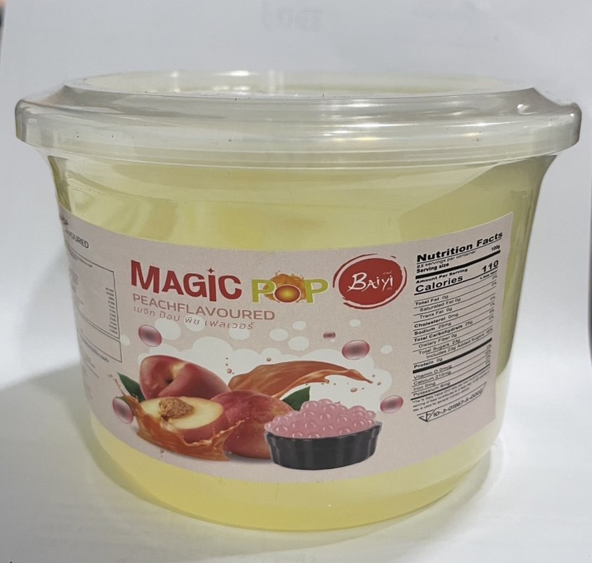 PEACH POPPING BOBA (950กรัม) 
